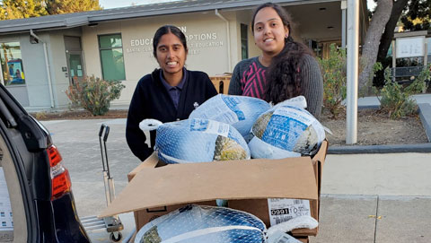 Touch-A-Life donates over 1500lbs of Turkey to Santa Clara Schools